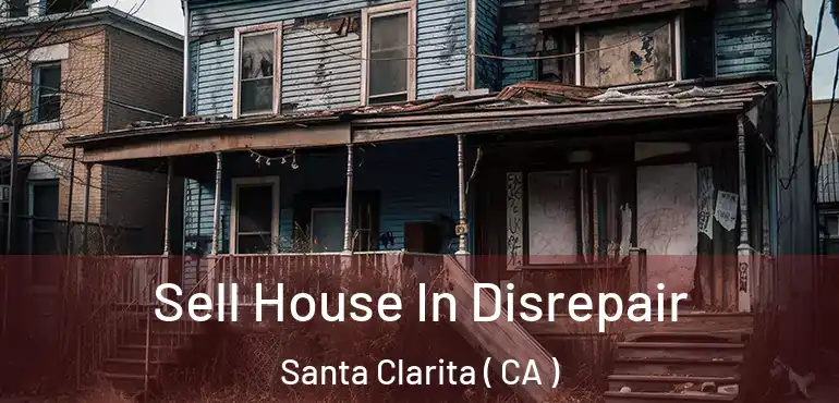  Sell House In Disrepair Santa Clarita ( CA )