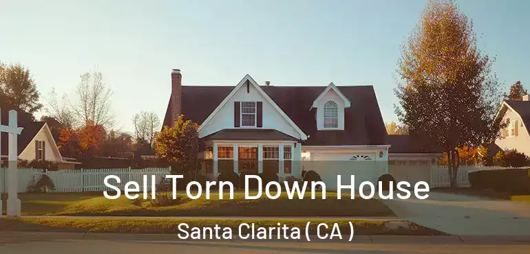  Sell Torn Down House Santa Clarita ( CA )